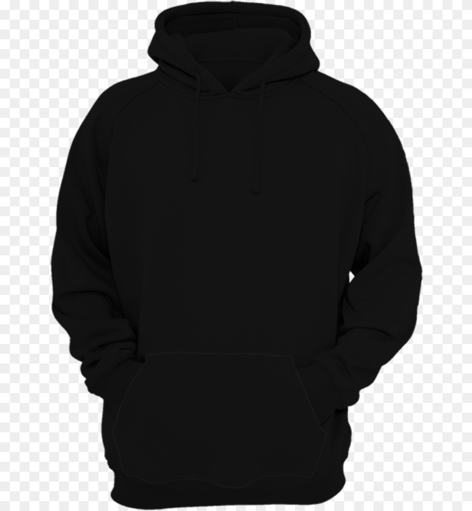High Quality Black Hoodie, Clothing, Knitwear, Sweater, Sweatshirt Png Image