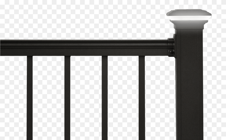 High Quality Decorative Post Cap Light On Deck Railing Handrail, Mailbox Png