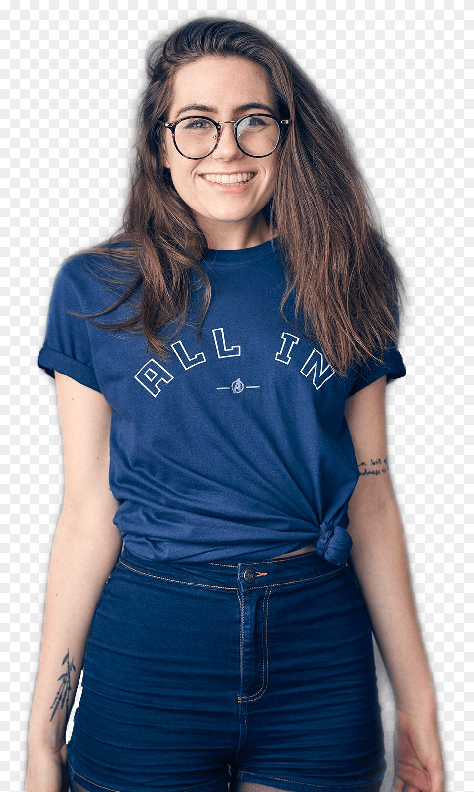 High Quality Dodie Clark Girl, Head, T-shirt, Smile, Clothing Png Image