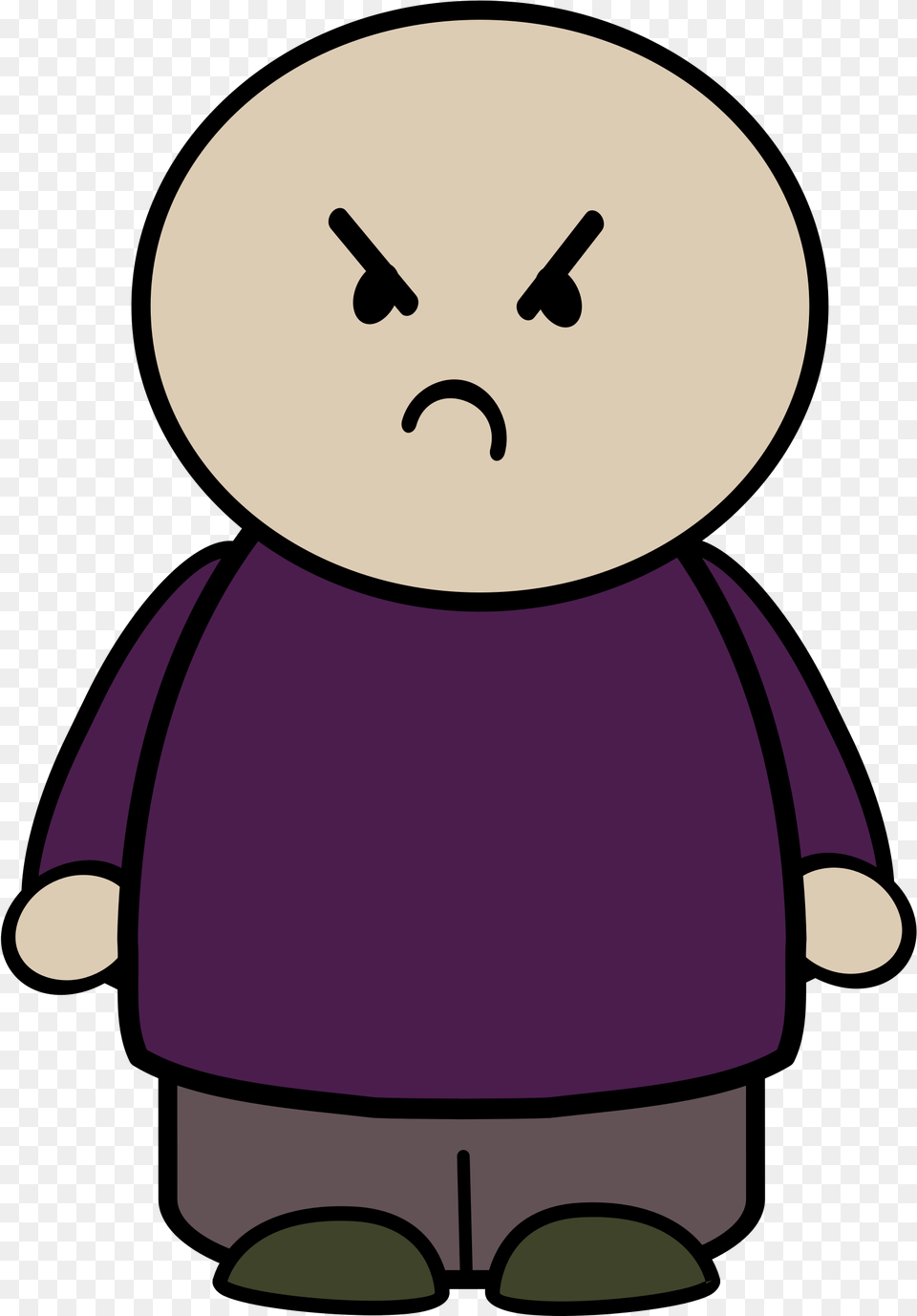 High Quality Cliparts Angry Person Clipart, Baby Free Png Download