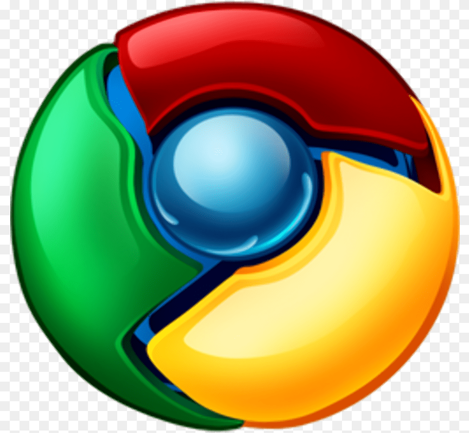 High Quality Google Clipart Chrome Transparent Cool Chrome Icon, Sphere, Ball, Football, Soccer Png Image