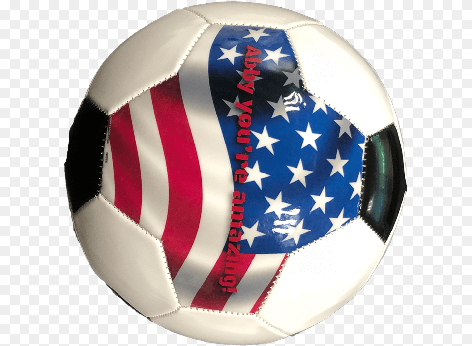 High Quality Match Custom Soccer Ball Futbol Football Usa Flag, Soccer Ball, Sport Png Image