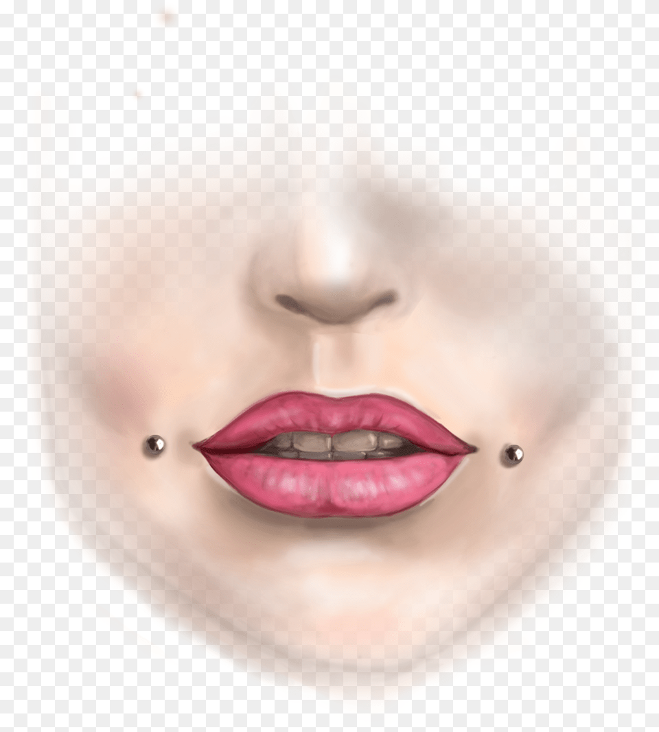 High Quality Piercing Jewellery Close Up, Body Part, Cosmetics, Lipstick, Mouth Png Image