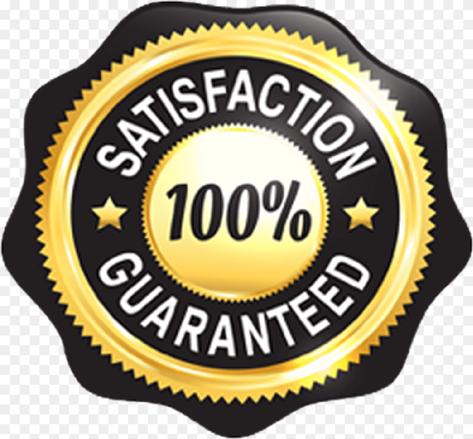 High Quality Satisfaction Guaranteed Badge, Logo, Symbol Png