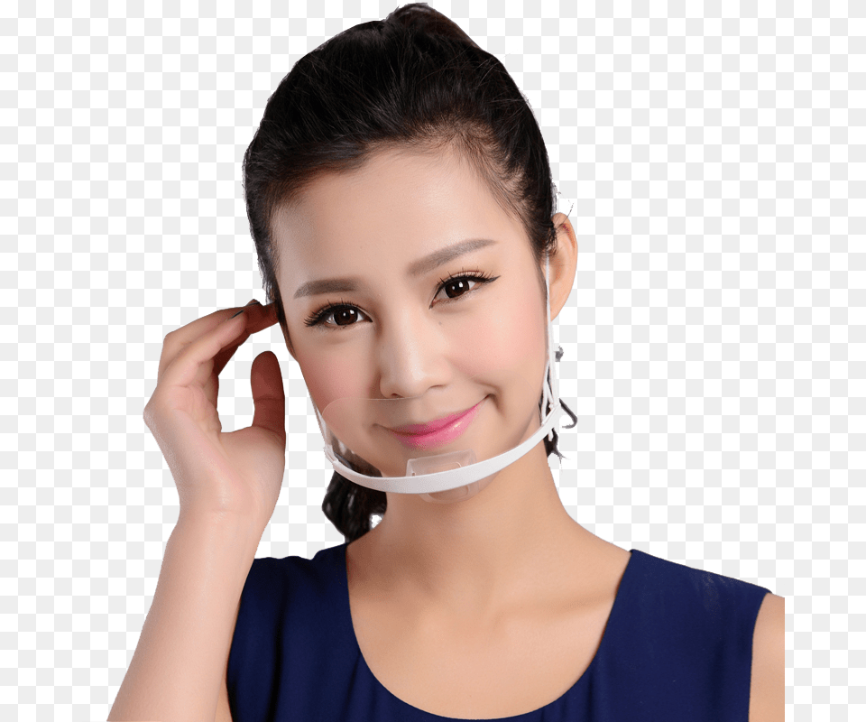 High Quality Transparent Plastic Mask, Head, Smile, Face, Happy Free Png Download