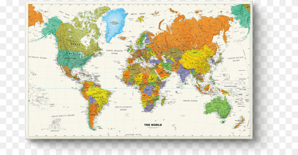 High Quality World Map In Hd High Resolution World Map, Atlas, Chart, Diagram, Plot Png