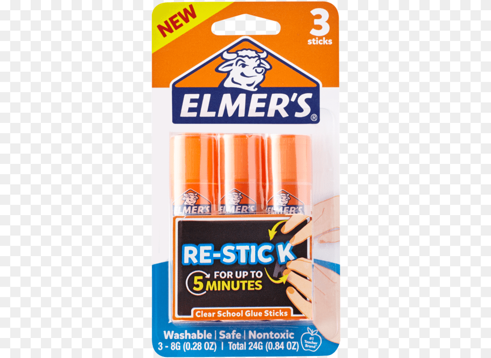 High Res Elmer39s Re Stick Glue Sticks, Baby, Person, Cosmetics, Head Png Image