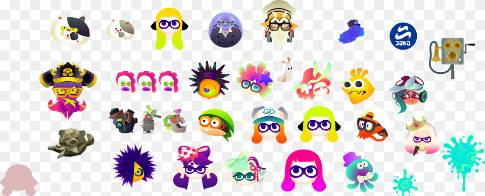 High Res Raster Graphics Of Splatoon Dot, Toy, Baby, Person, Purple Free Transparent Png