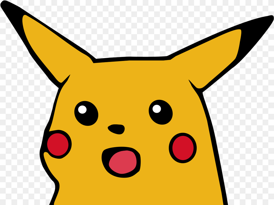 High Res Shocked Pikachu, Animal, Fish, Sea Life, Shark Png