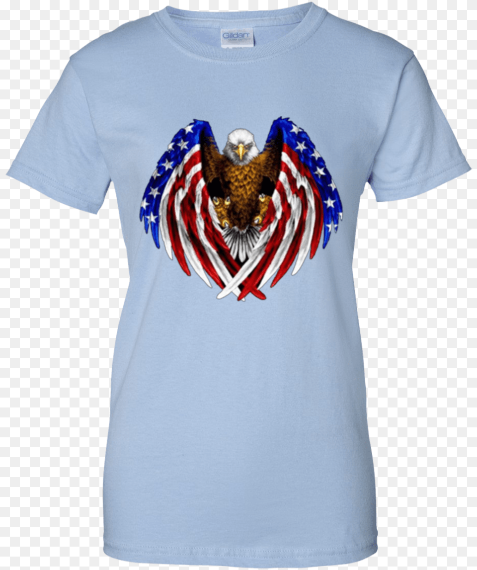 High Resolution American Flag Eagle, Clothing, T-shirt, Animal, Bird Png