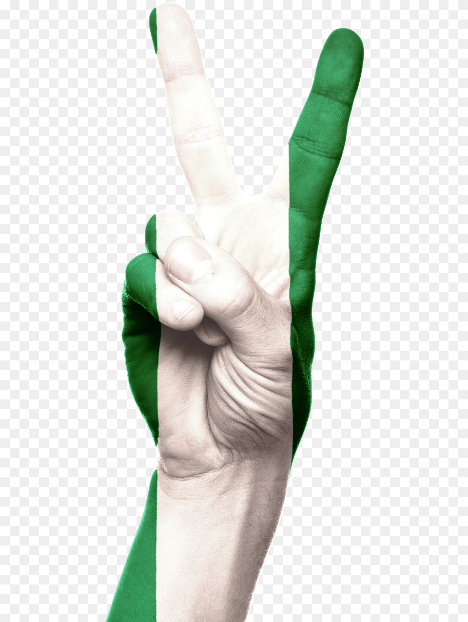 High Resolution Nigerian Flag, Body Part, Finger, Hand, Person Free Transparent Png