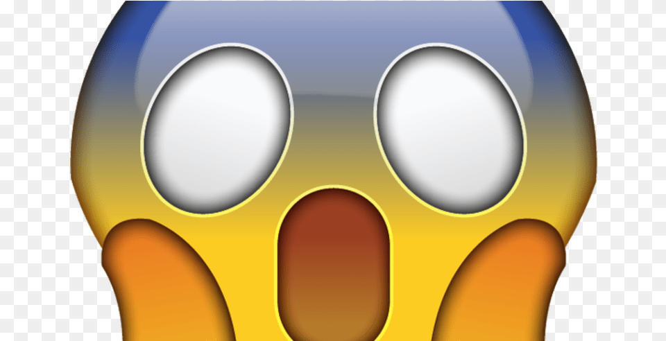 High Resolution Omg Face Emoji Shocked And Scared By Smiley Omg, Lighting, Sphere Png Image