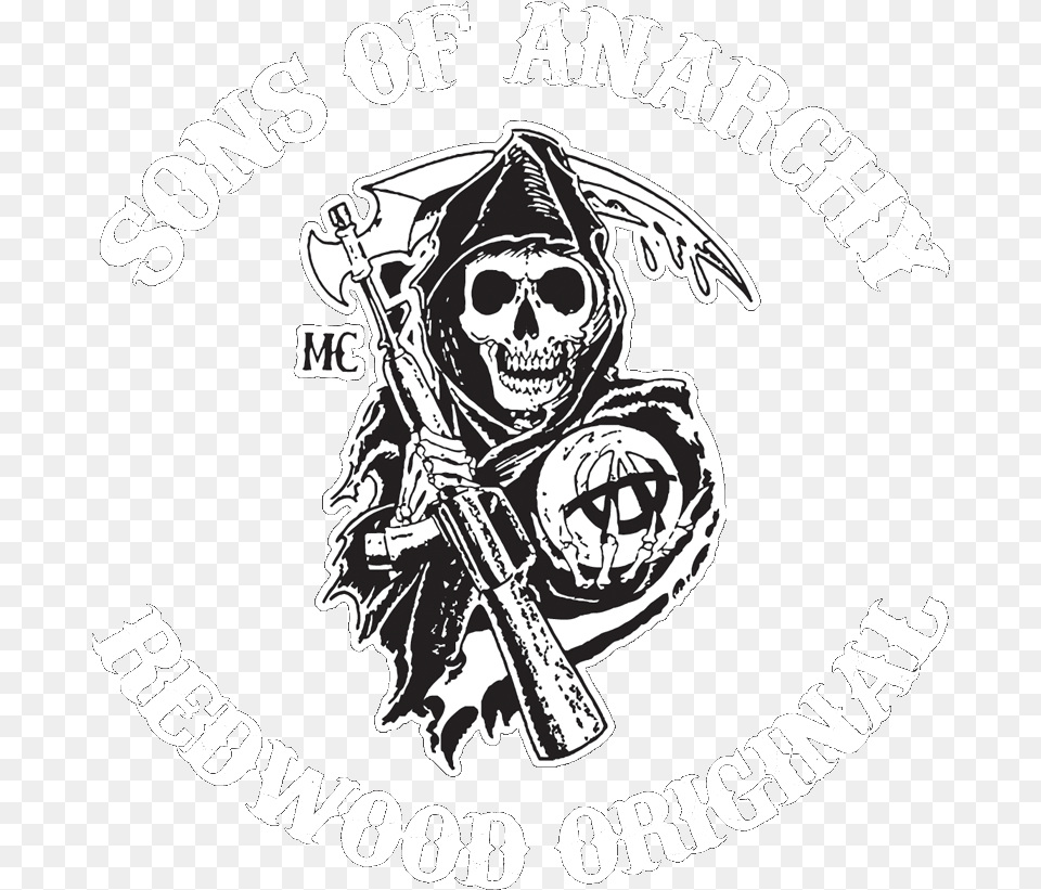 High Resolution Sons Of Anarchy Logo, People, Person, Adult, Male Png
