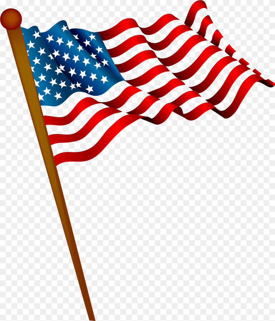 High Resolution Vector American Flag, American Flag Png
