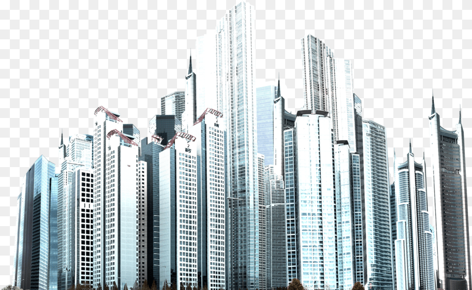 High Rise Buildings Transparent Background, Urban, Skyscraper, Metropolis, Housing Free Png