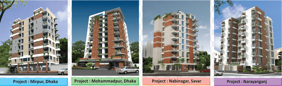 High Rise Residential Building In Bangladesh, Apartment Building, Urban, Housing, High Rise Free Transparent Png