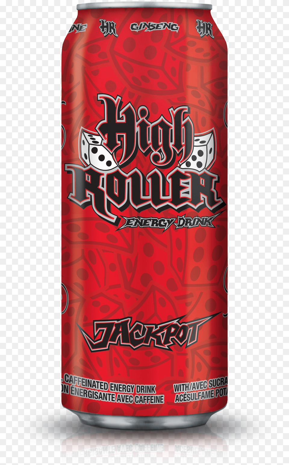 High Roller Energy Drink, Can, Tin, Alcohol, Beer Free Transparent Png