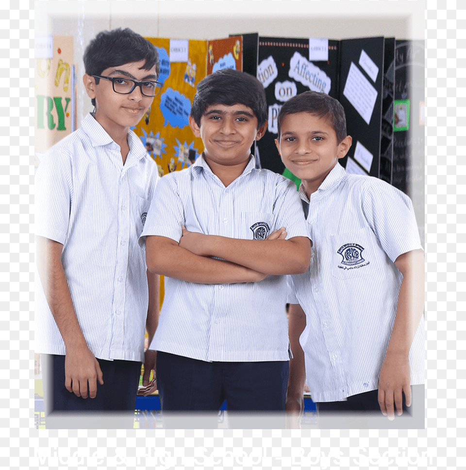 High School Boy Al Ittihad Private School Jumeirah Yearbook, T-shirt, People, Person, Shirt Free Png Download