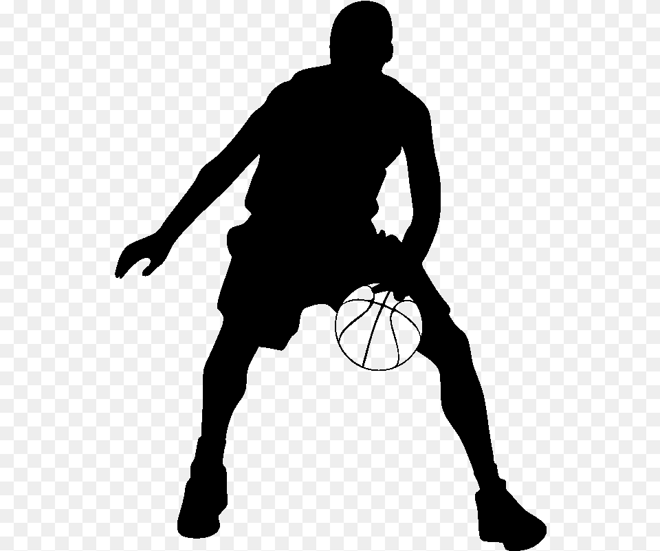High School Boys Basketball Clipart, Gray Free Transparent Png