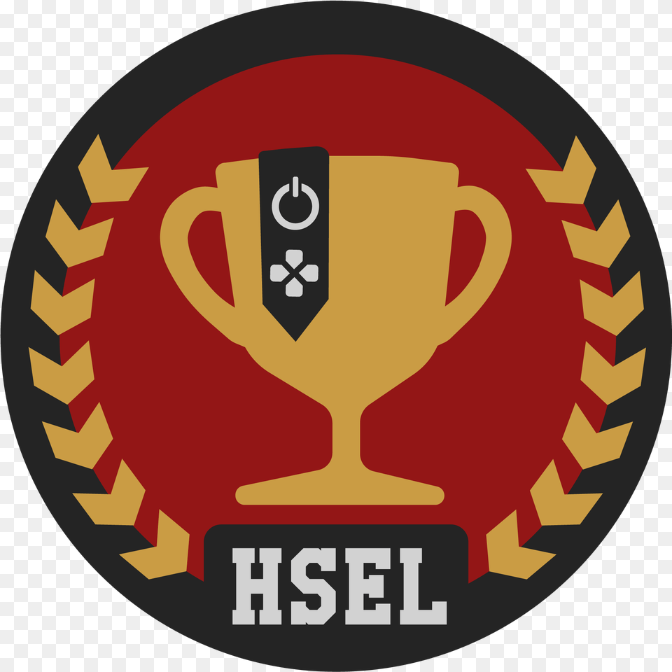 High School Esports League Logo, Emblem, Symbol, Trophy Free Transparent Png