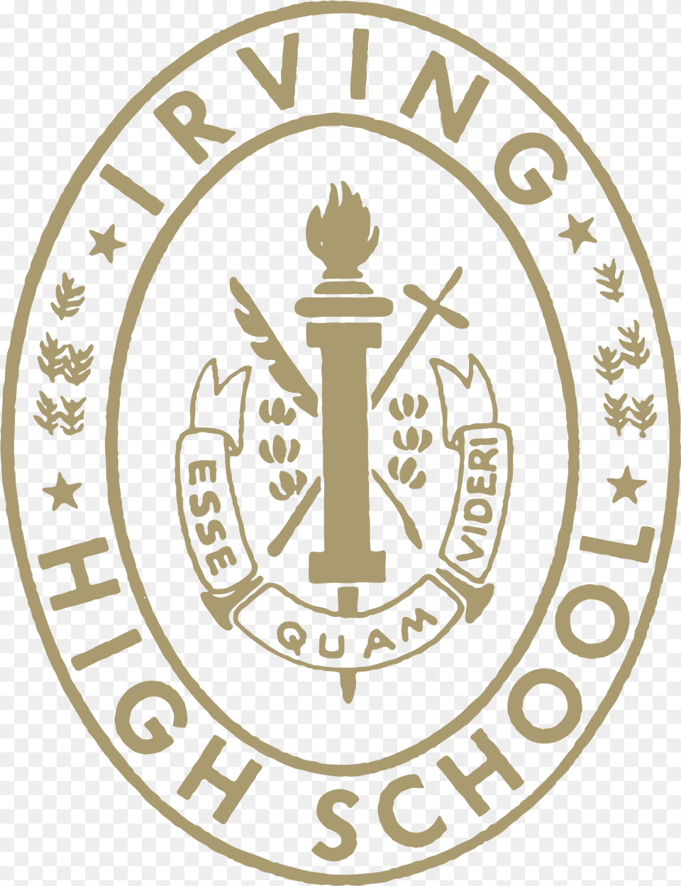 High School Logos Irving High School Logo, Emblem, Symbol, Electronics, Hardware Free Png Download
