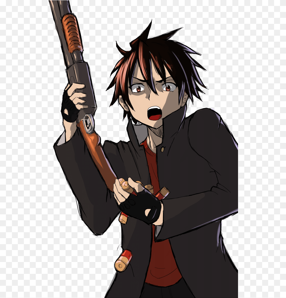 High School Of The Dead Takashi, Publication, Book, Comics, Adult Png Image