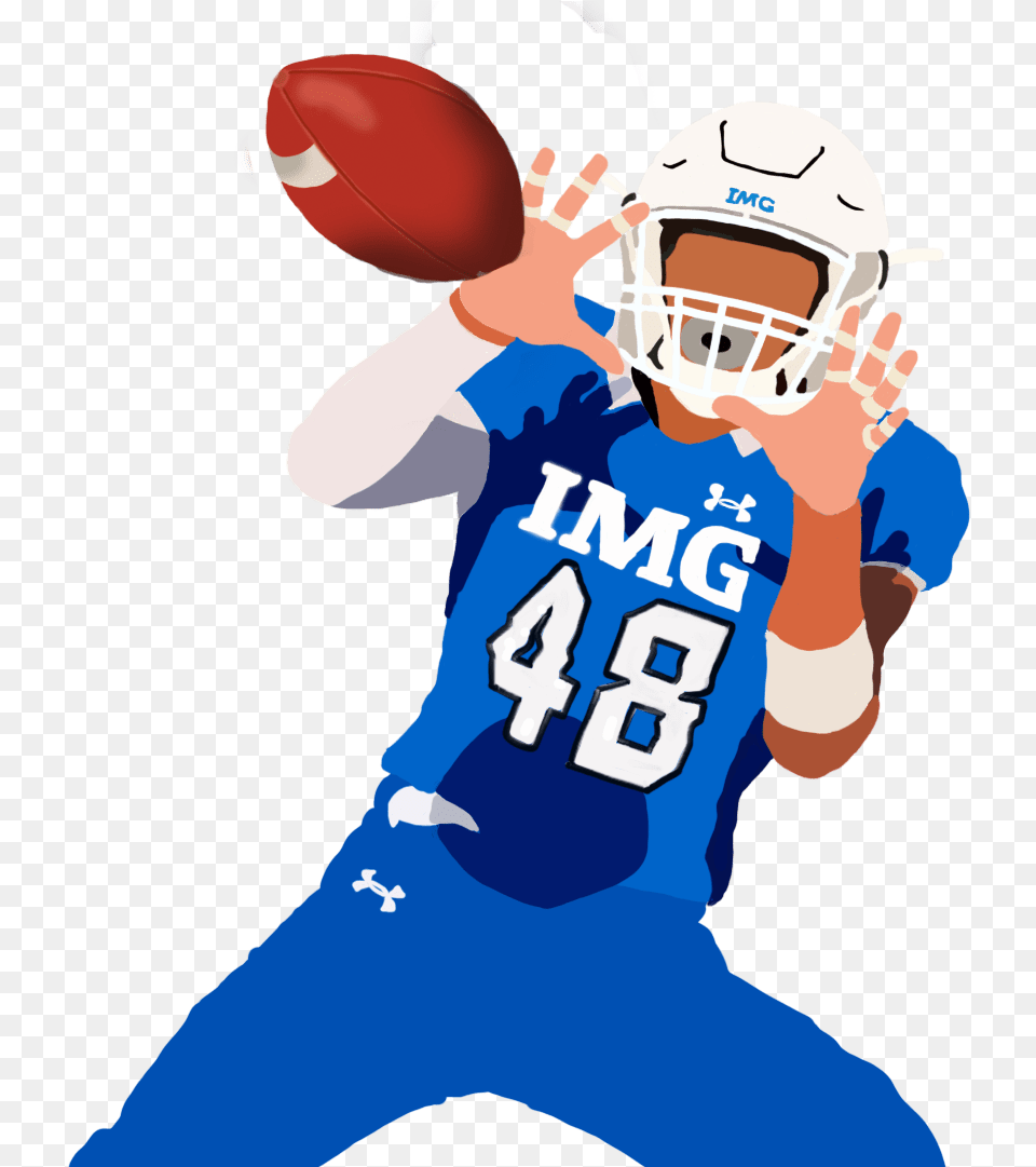 High School Powerhouses High School Football Drawing, Helmet, American Football, Baby, Person Png