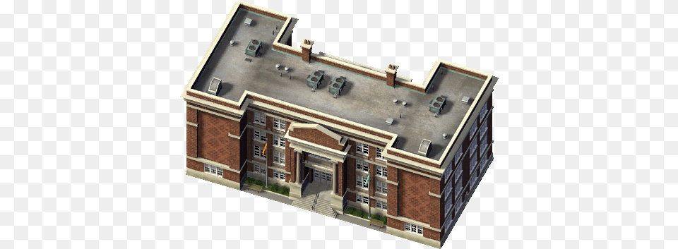 High School Simcity, Architecture, Building, City, Urban Free Png Download