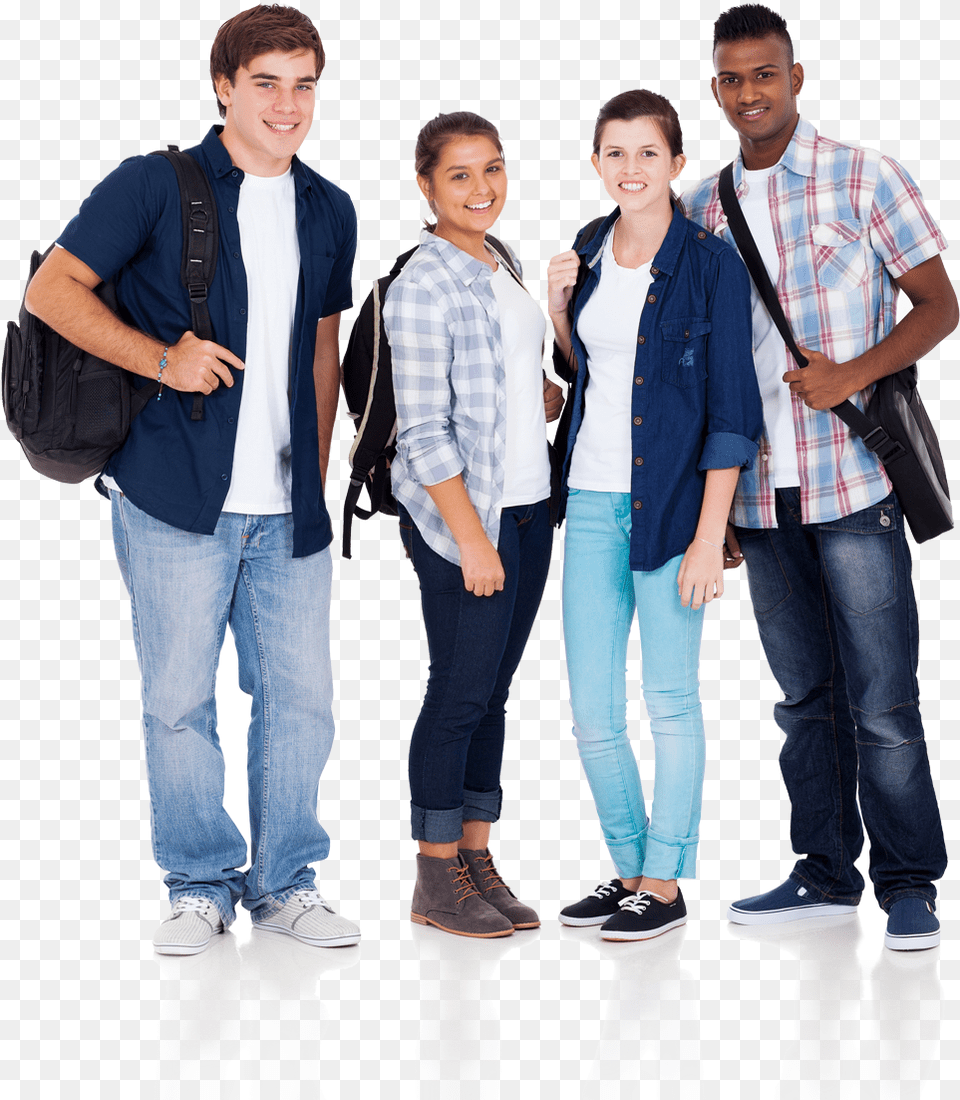 High School Student Transparent, Jeans, Pants, Footwear, Clothing Free Png