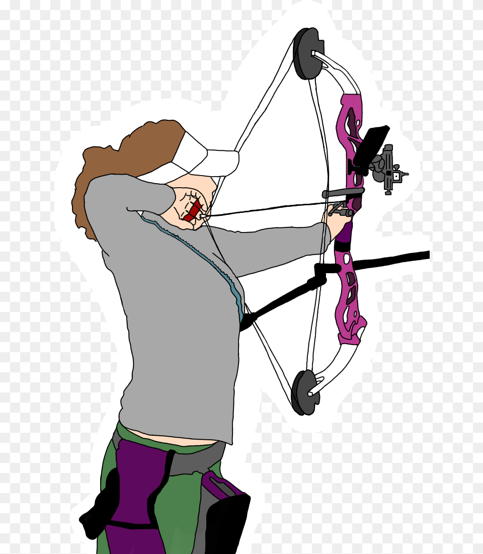 High School Superstar Bow, Archer, Archery, Person, Sport Free Png