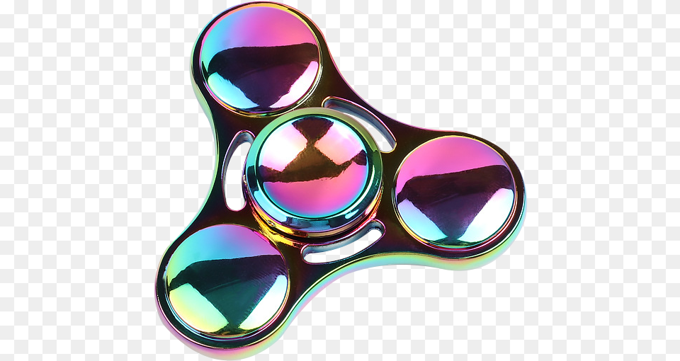 High Speed Fidget Spinner Colorful Electroplating Hand, Accessories, Goggles, Smoke Pipe Png Image