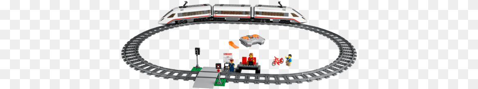 High Speed Passenger Train Lego High Speed Passenger Train, Railway, Transportation, Vehicle Free Png Download
