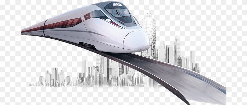High Speed Rail, Railway, Transportation, Train, Vehicle Png Image