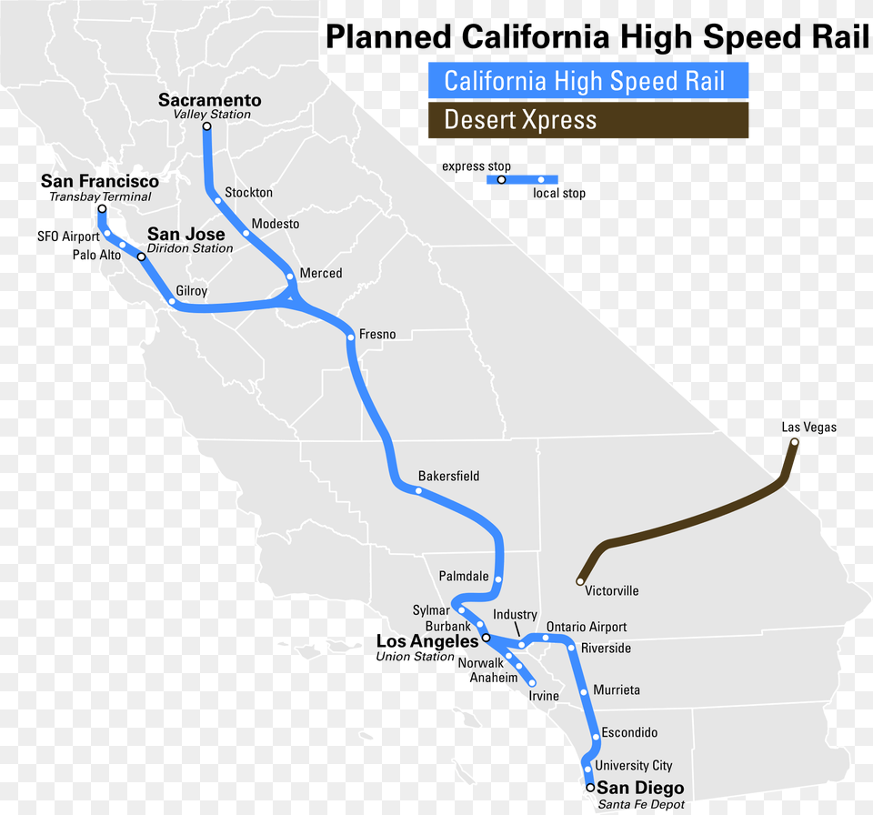High Speed Rail To Las Vegas Breaks Ground Ca High Speed Rail Map, Plot, Chart, Plant, Rainforest Free Png