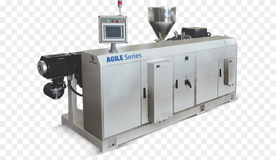 High Speed Single Screw Extruder For Pe Pp Pipes Extrusion, Machine Free Png
