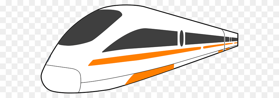 High Speed Train Railway, Transportation, Vehicle, Bullet Train Free Png Download