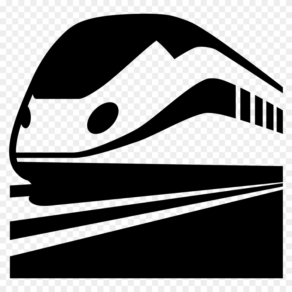 High Speed Train Emoji Clipart, Railway, Transportation, Vehicle, Bullet Train Free Png