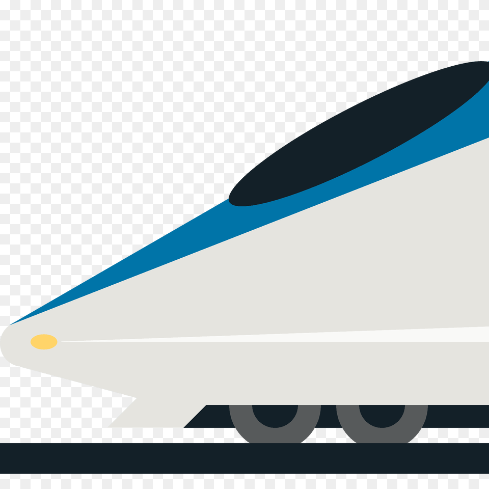 High Speed Train Emoji Clipart, Railway, Transportation, Blade, Dagger Free Png Download