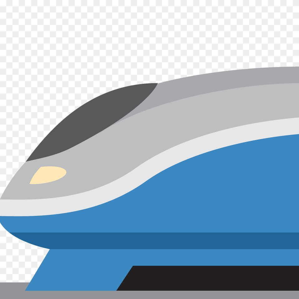 High Speed Train Emoji Clipart, Railway, Transportation, Vehicle, Bullet Train Png Image