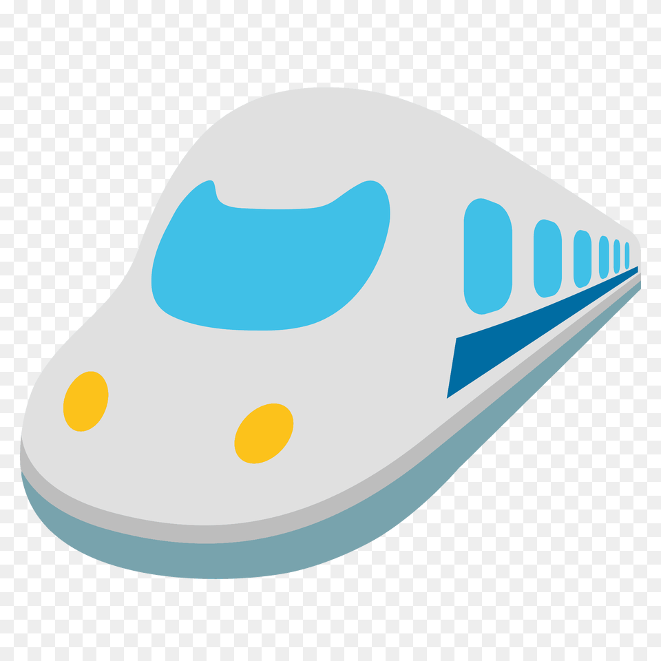 High Speed Train Emoji Clipart, Railway, Transportation, Vehicle, Bullet Train Free Transparent Png