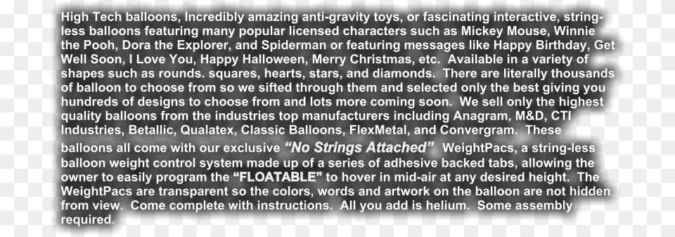 High Tech Balloons Incredibly Amazing Anti Gravity Book Of Smokeless Fire Pdf, Text Png