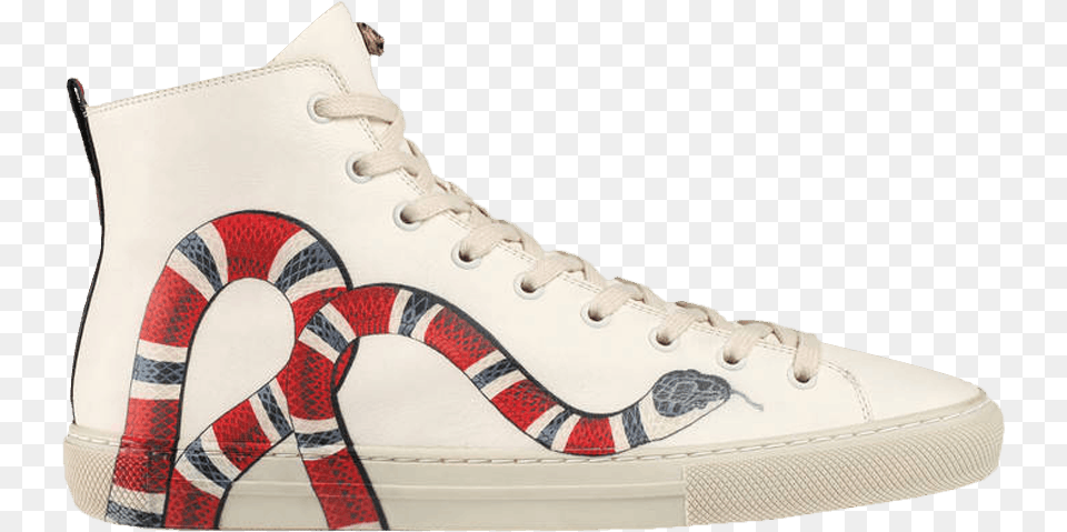 High Top Gucci Snake Shoes, Clothing, Footwear, Shoe, Sneaker Free Transparent Png