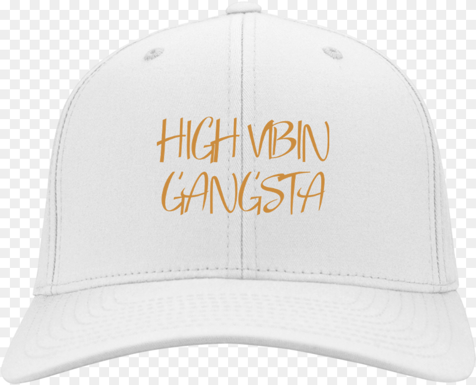 High Vibin Gangsta Twill Cap Baseball Cap, Baseball Cap, Clothing, Hat, Helmet Png Image