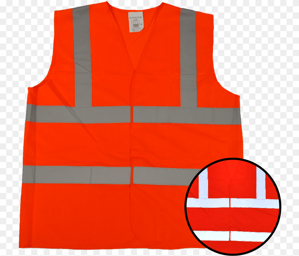 High Visibility Flourescent Safety Vest Sweater Vest, Clothing, Lifejacket, Flag Free Transparent Png