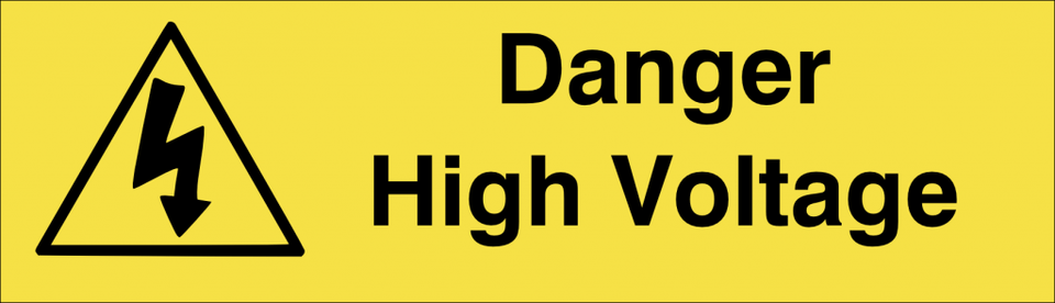 High Voltage, Sign, Symbol Free Png Download