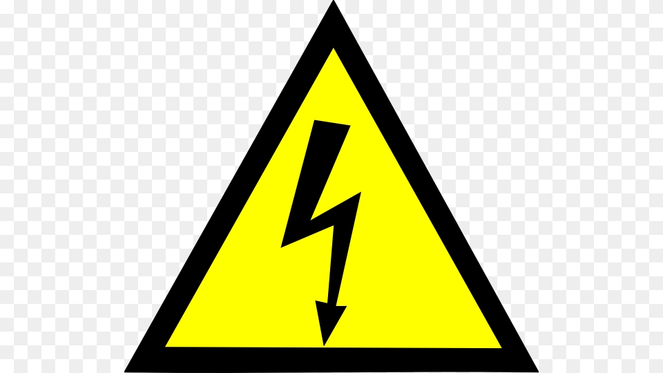 High Voltage, Triangle, Symbol, Sign Free Transparent Png