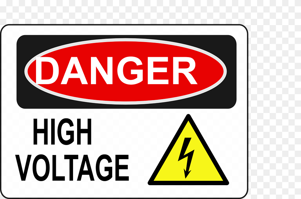 High Voltage, Sign, Symbol, Road Sign Free Png Download