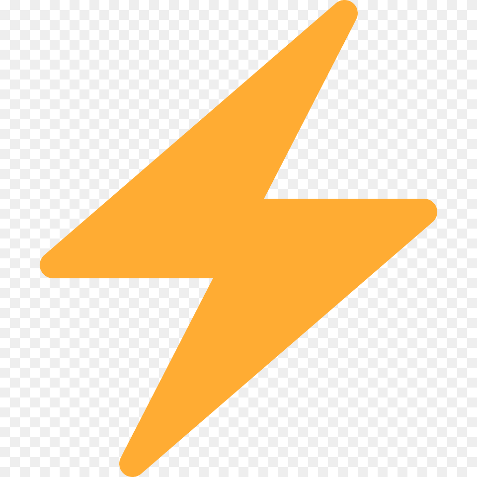 High Voltage Emoji Clipart, Star Symbol, Symbol Free Transparent Png