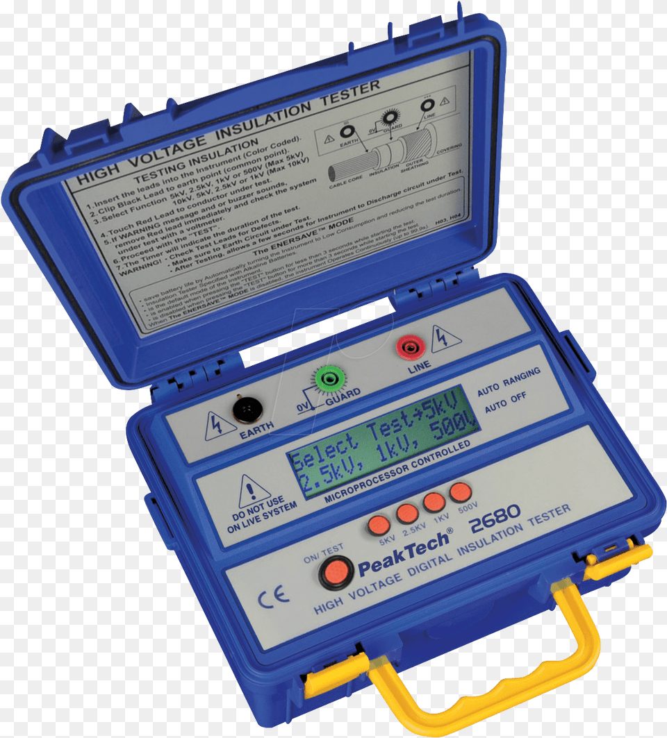 High Voltage Insulation Tester Peaktech, Computer Hardware, Electronics, Hardware, Monitor Png