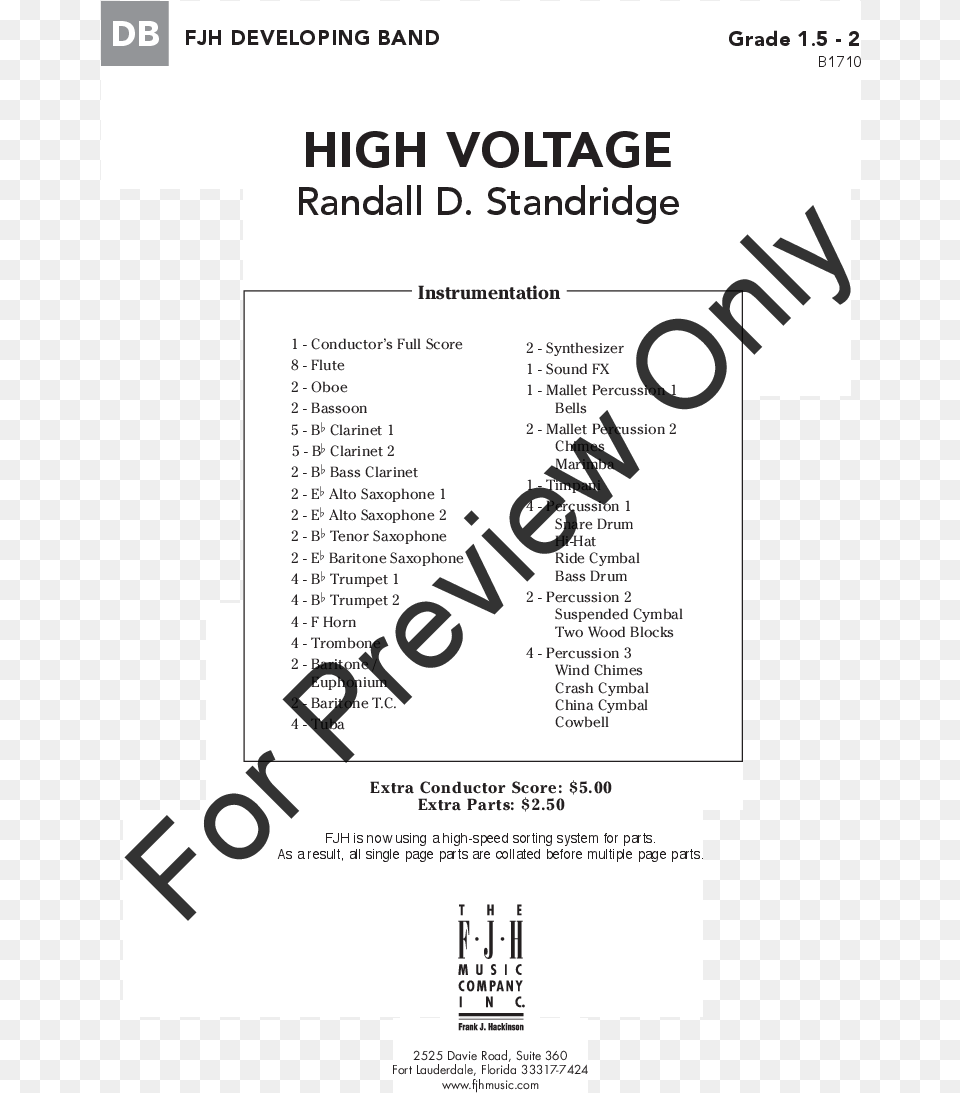 High Voltage Thumbnail High Voltage Thumbnail Abandoned Funhouse Sheet Music, Advertisement, Poster, Page, Text Free Png
